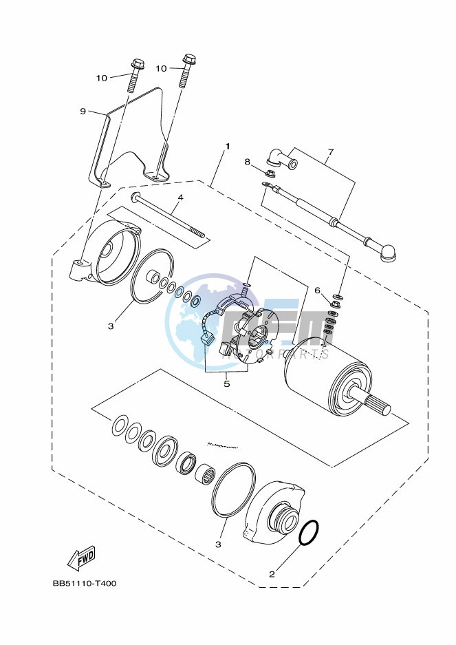 STARTING MOTOR