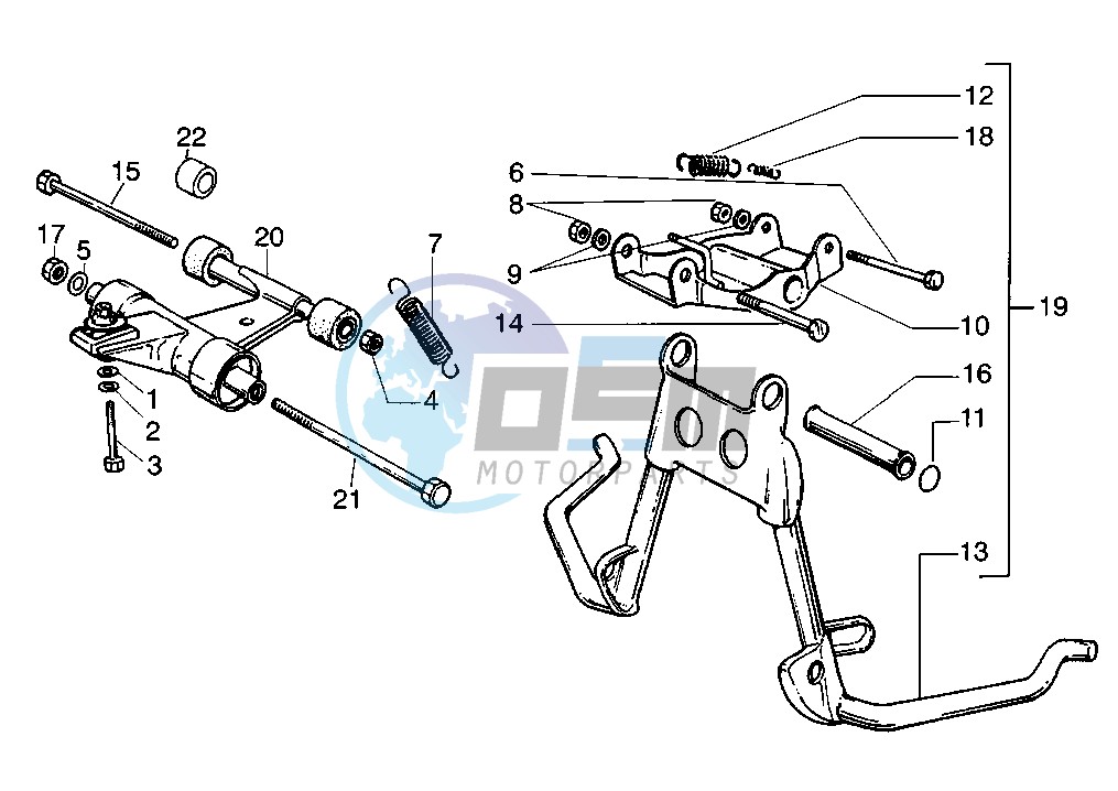 Stand - Swinging arm