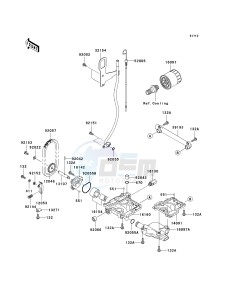 JT 1200 D [STX-12F] (D1-D1) D1 drawing OIL PUMP