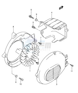 AE50 (E1) drawing COOLING FAN