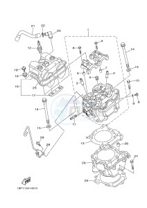 YFZ450R YFZ450RB (18PK 18PL) drawing CYLINDER