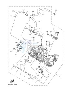 MTM850 MTM-850 XSR900 ABARTH (B90N) drawing INTAKE