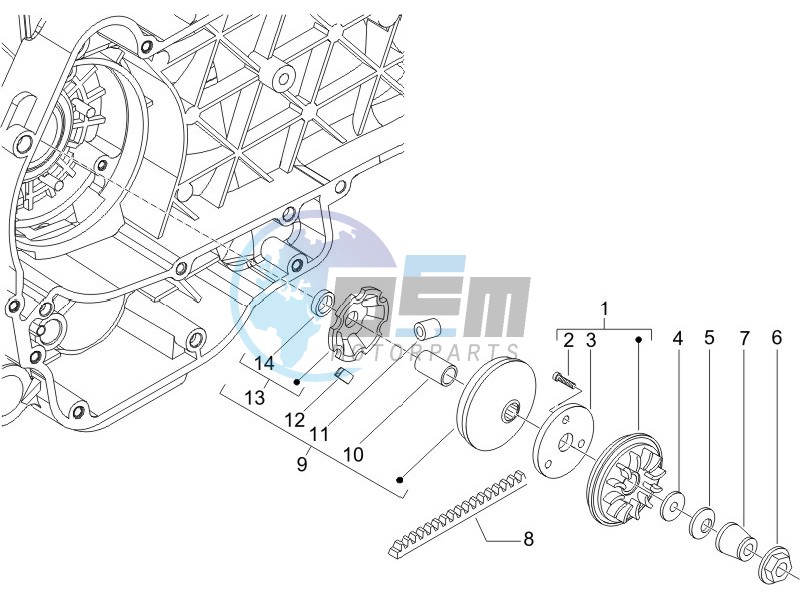 Driving pulley