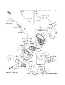 VN 2000 F [VULCAN 2000 CLASSIC LT] (6F-7F) F7F drawing AIR CLEANER