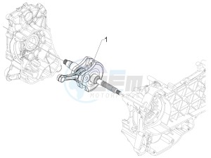 SUPER GTS 300 4T 4V IE ABS E3 (APAC) drawing Crankshaft