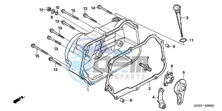 RIGHT CRANKCASE COVER