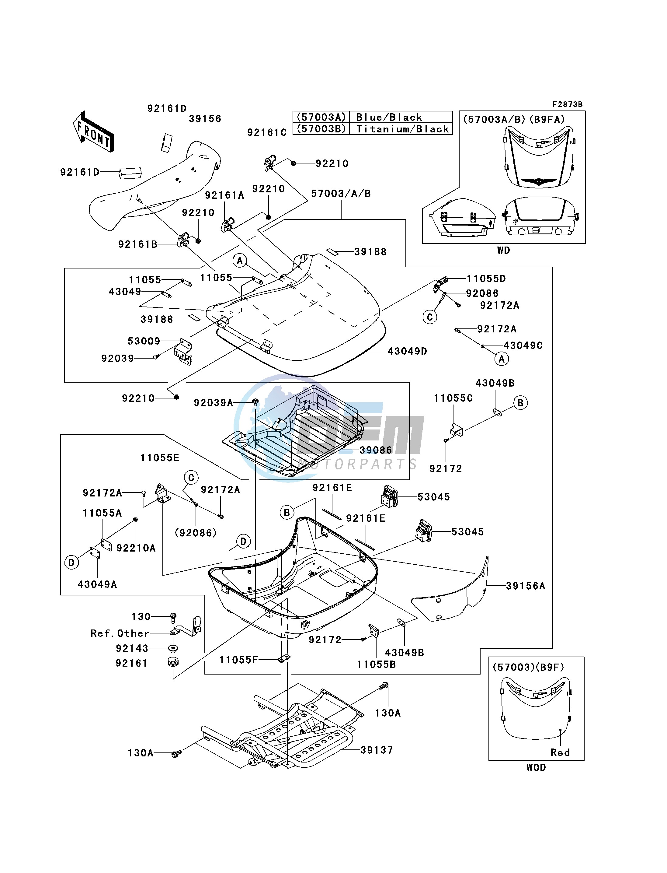 SADDLEBAGS -- TRUNK- -