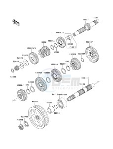 VN 900 D[VULCAN 900 CLASSIC LT] (6F-9F) D7F drawing TRANSMISSION