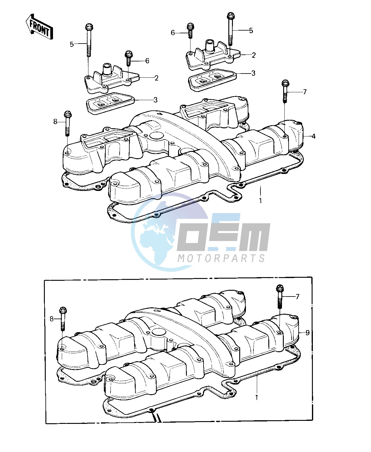 CYLINDER HEAD COVER -- 80-81 C1_C2- -