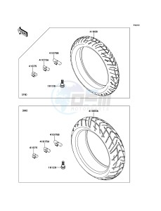 VERSYS_1000 KLZ1000ADF FR GB XX (EU ME A(FRICA) drawing Tires