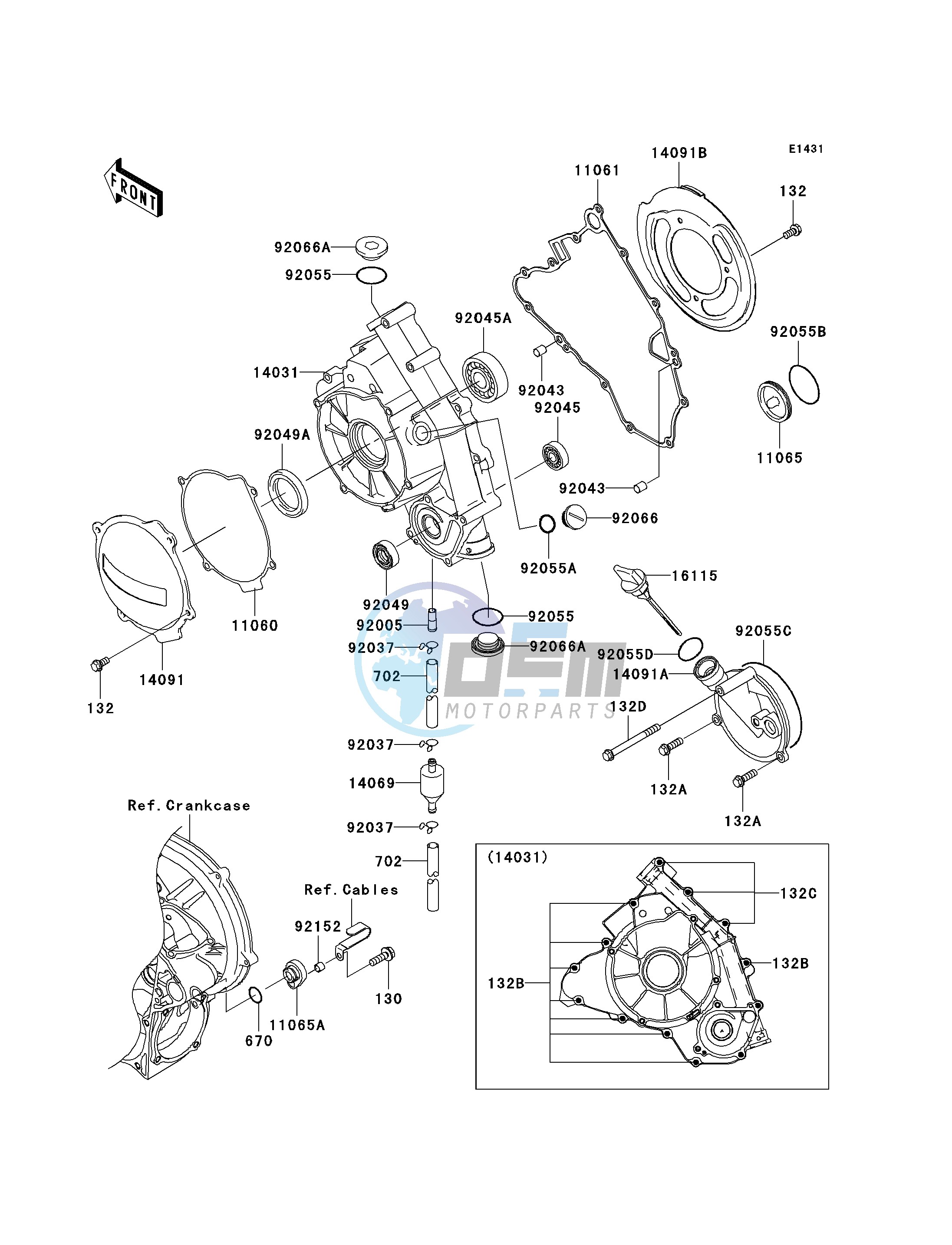 ENGINE COVER-- S- -