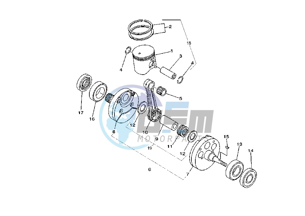 CRANKSHAFT PISTON