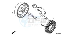 CB600F9 Europe Direct - (ED) drawing GENERATOR