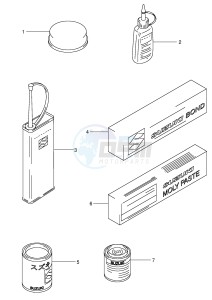 GSX-R600 (E2) drawing OPTIONAL