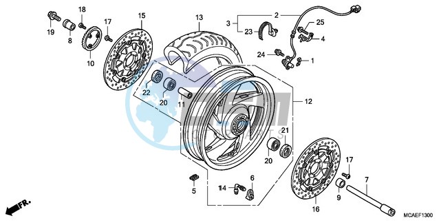 FRONT WHEEL