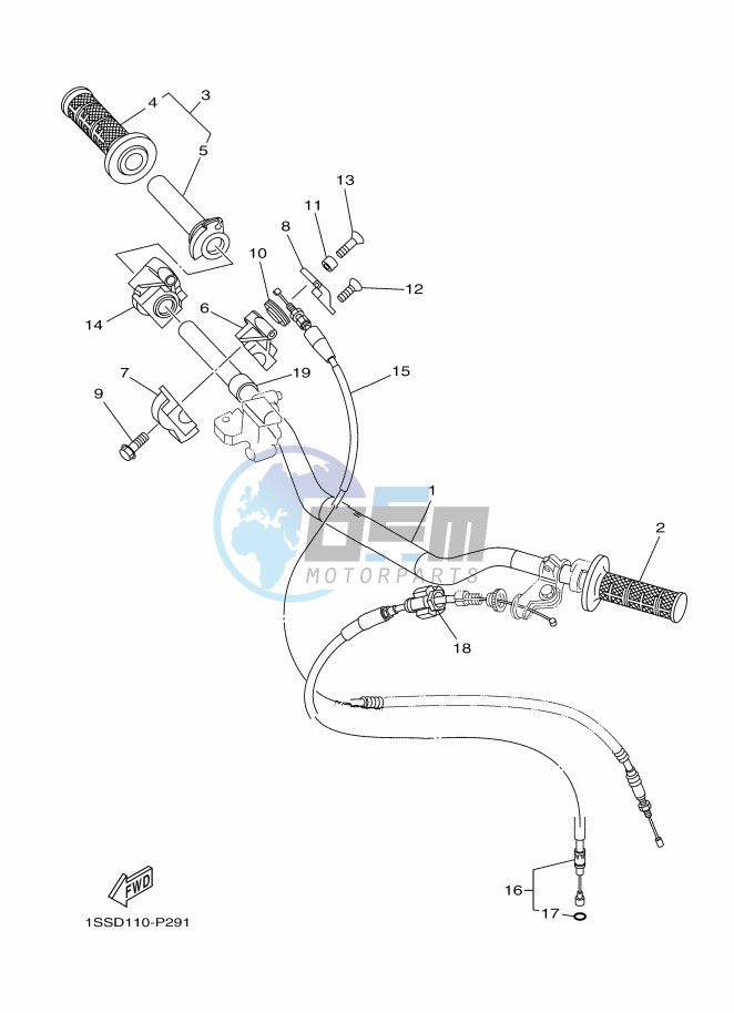 STEERING HANDLE & CABLE