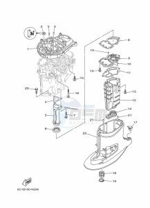 F60FETL drawing UPPER-CASING