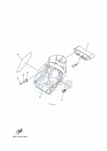 YFZ450R YFZ45YSXK (BW2H) drawing TAILLIGHT