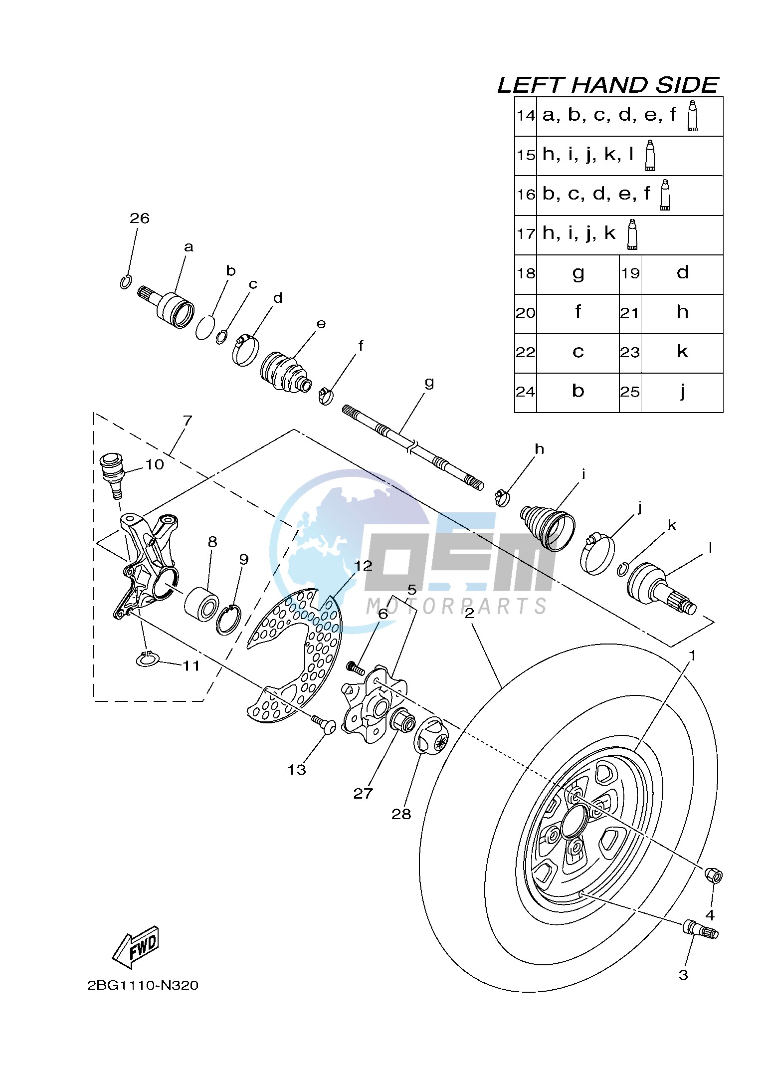 FRONT WHEEL