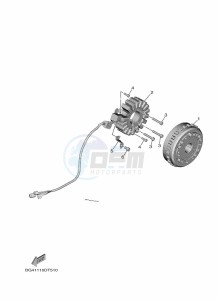 YXE850EBN YXE85WPBK (B0D1) drawing GENERATOR