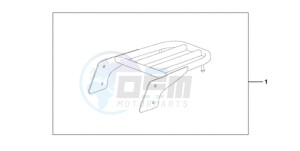 VT750C9 Ireland - (EK / MME) drawing REAR CARRIER