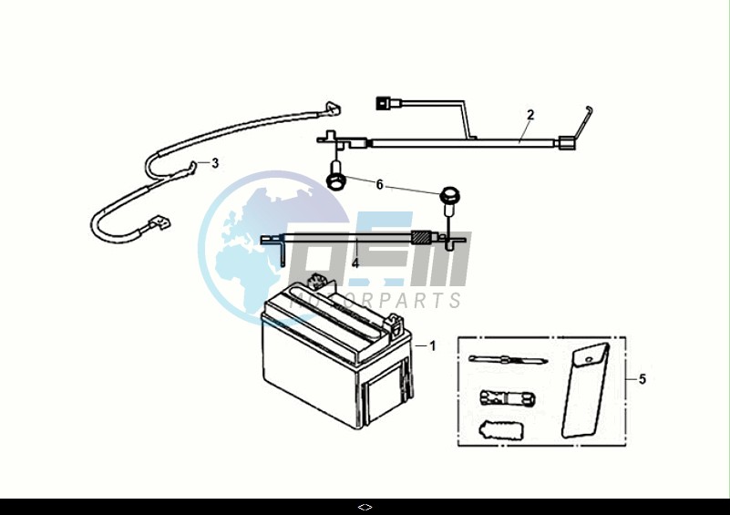 BATTERY - TOOL BOX