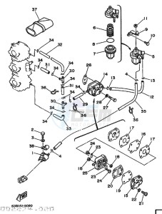 40VE drawing FUEL-TANK