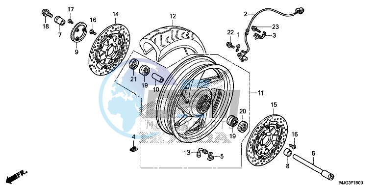 FRONT WHEEL