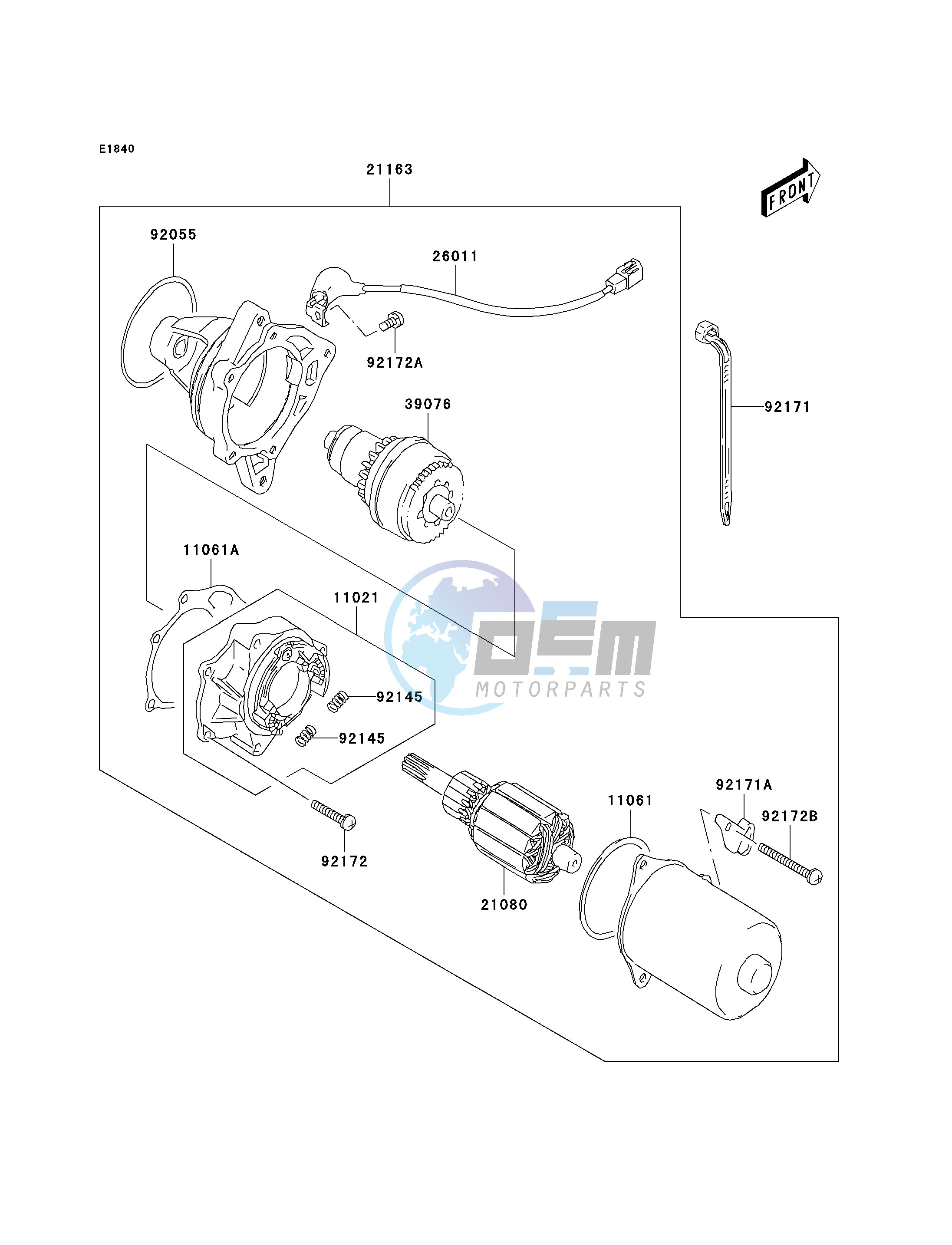 STARTER MOTOR