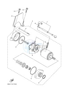 YFM450FWBD YFM45KPXJ KODIAK 450 EPS (BB51) drawing STARTING MOTOR