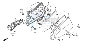 SK50M drawing AIR CLEANER