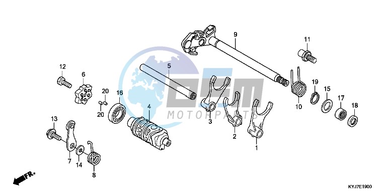 GEARSHIFT DRUM