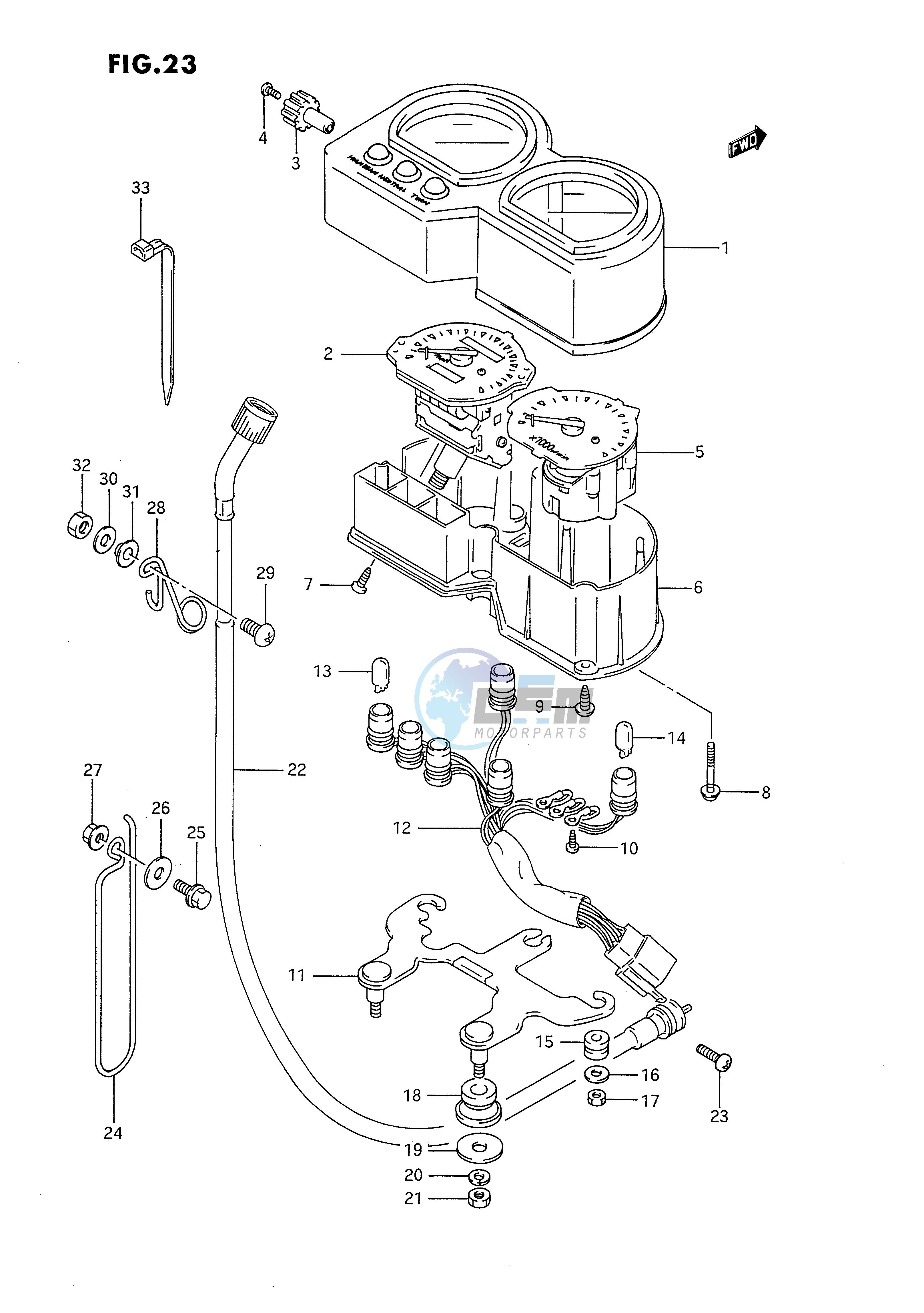 SPEEDOMETER - TACHOMETER