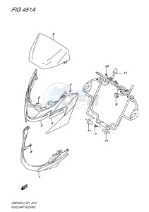 GSR750Z ABS EU drawing HEADLAMP HOUSING