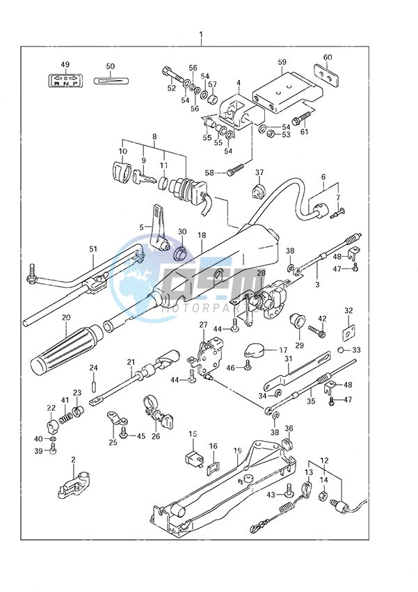 Tiller Handle