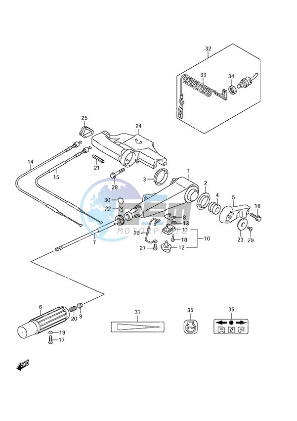 Tiller Handle