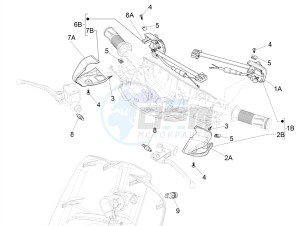 SPRINT 125 4T 3V IGET E2 ABS (APAC) drawing Selectors - Switches - Buttons