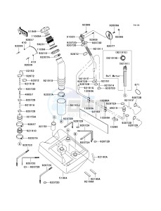 JH 1200 B [ULTRA 150] (B1-B3) [ULTRA 150] drawing FUEL TANK