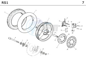 RS1 50 drawing WHEEL FRONT