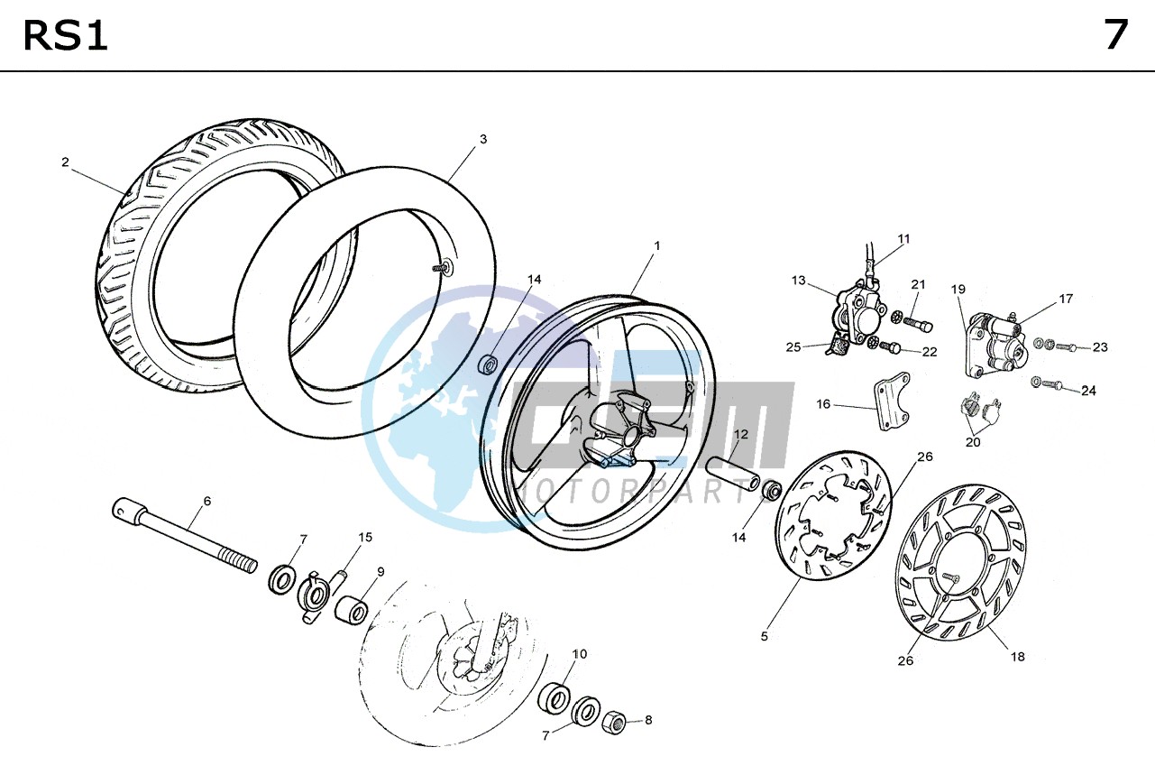 WHEEL FRONT