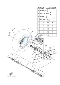 YXZ1000ET YXZ10YEXH YXZ1000R EPS SS (B573) drawing REAR WHEEL 2