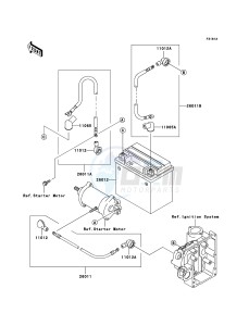 JET SKI 800 SX-R JS800A8F FR drawing Electrical Equipment