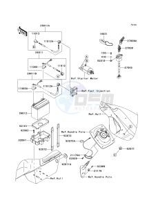 JT 1500 B [ULTRA 250X] (B7F-B8F) B8F drawing ELECTRICAL EQUIPMENT