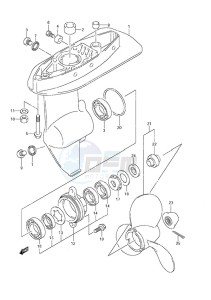 DF 6 drawing Gear Case