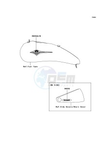 VN2000 CLASSIC VN2000H9F GB XX (EU ME A(FRICA) drawing Decals