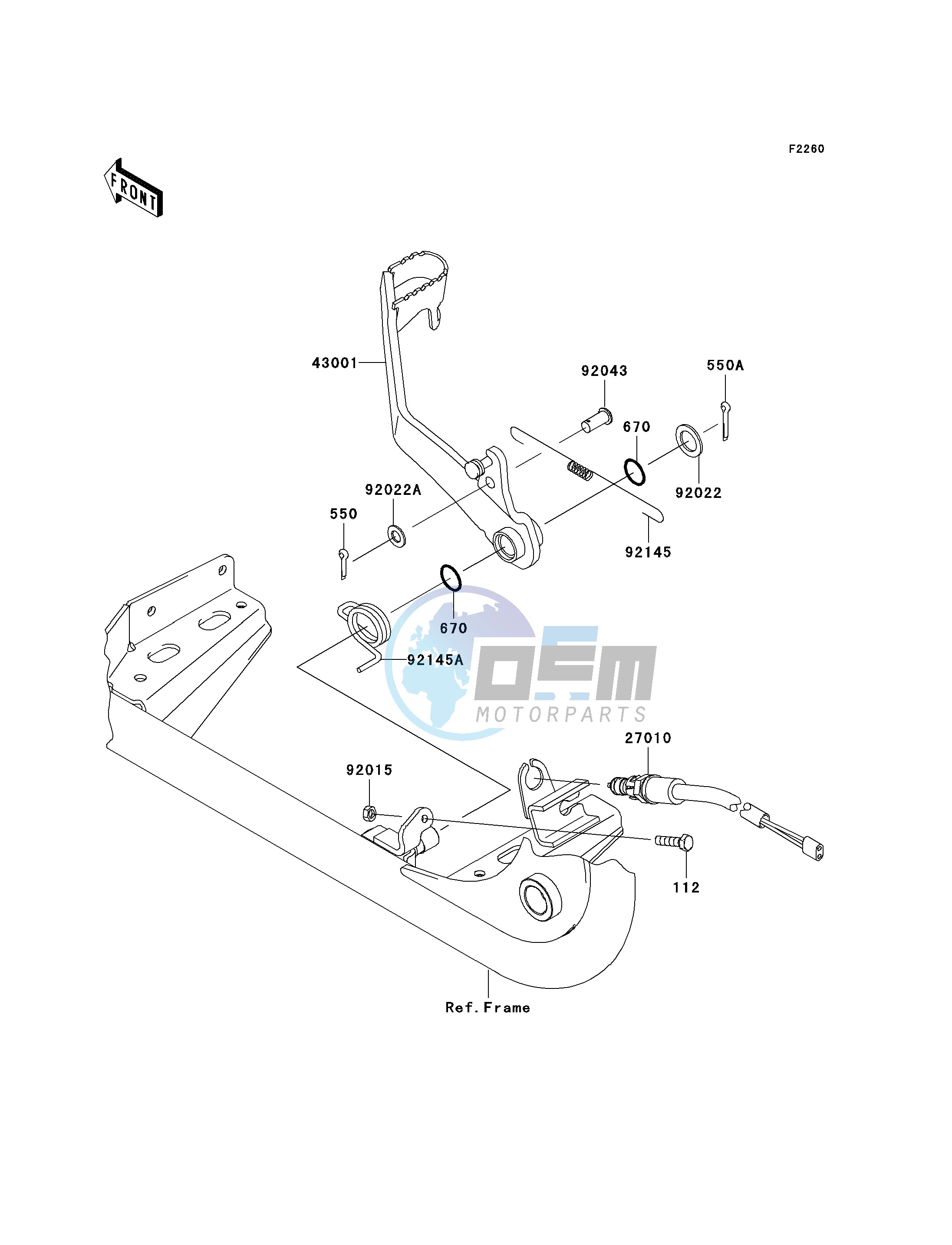 BRAKE PEDAL