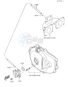 JB 650 A [JET MATE] (A3-A4) [JET MATE] drawing OIL PUMP