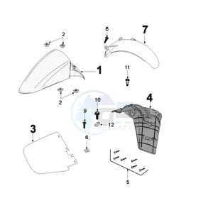 VIVA 3 L 4T A SPORTLINE drawing FENDERS