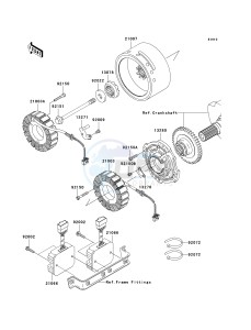 VN 1500 B [VULCAN 88 SE] (B1-B3) N7FA drawing GENERATOR