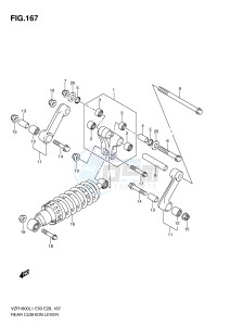 VZR1800 (E3) INTRUDER drawing REAR CUSHION LEVER (VZR1800ZL1 E33)